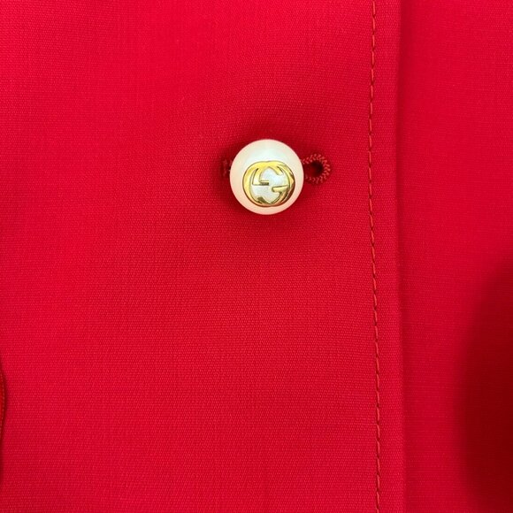 Gucci Red Wool and silk Jacket - Picture 8 of 12